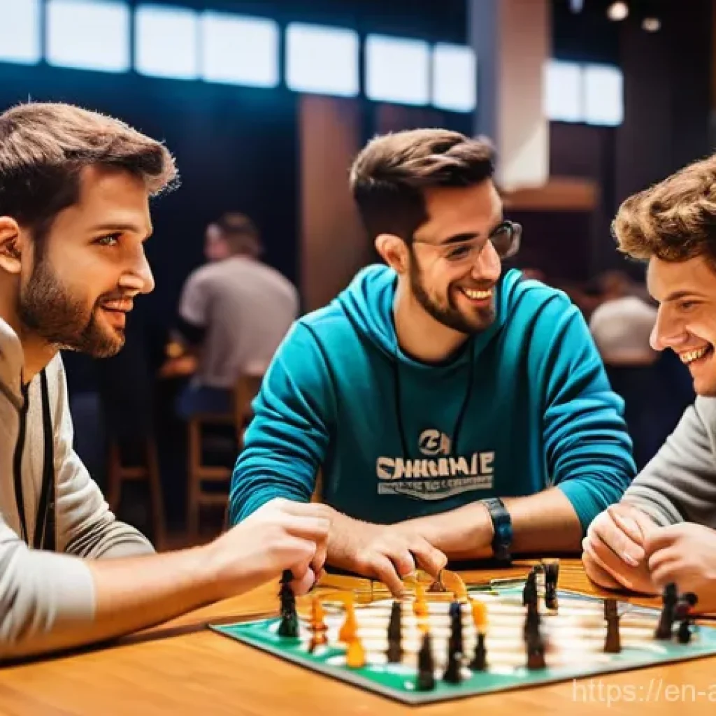 아날로그 게임 대회 - **From Casual to Competitive Play:**
"A dynamic split image showcasing the evolution of analog g...