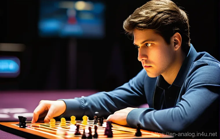 아날로그 게임 대회 - **The Tangibility and Social Interaction of Analog Gaming:**
"A close-up, eye-level shot across ... 아날로그 게임 대회 - **The Tangibility and Social Interaction of Analog Gaming:**
"A close-up, eye-level shot across ...